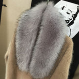 Detachable Faux Fur Scarf/Collar - 14 Colors watereverysunday