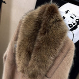 Detachable Faux Fur Scarf/Collar - 14 Colors watereverysunday