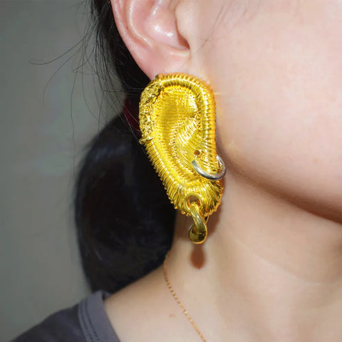 Dewi Ear-Form Statement Earrings