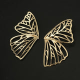 Donna Butterfly Stud Earrings - Gold or Silver watereverysunday