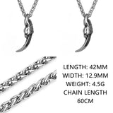 Dragon Claw Fashion Necklace watereverysunday