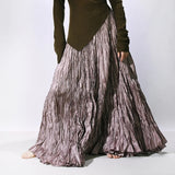 Elara Crinkle Maxi Skirt