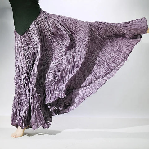 Elara Crinkle Maxi Skirt