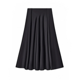 Elegant Satin Flare Maxi Skirts - 3 Colors watereverysunday