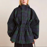 Emilee Plaid Oversized Jumper Jacket