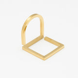 Enya Golden Geometry Gold Rings - 3 Styles watereverysunday