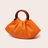 Estella Sculpted Ring Handle Bag