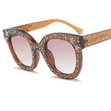 Faith Star Studded Cat Eye Sunglasses - 7 Colors watereverysunday