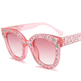 Faith Star Studded Cat Eye Sunglasses - 7 Colors watereverysunday