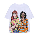 Fashion Girls Illustrated T-Shirts - 3 Styles watereverysunday