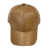 Faux Leather Baseball Caps - 10 Colors watereverysunday