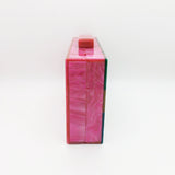Feria Multi-Color Acrylic Evening Box Clutch watereverysunday