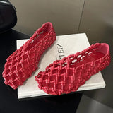 Fiona Weaving Mule Flats