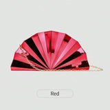 Fiorella Fan Acrylic Clutch Bag