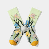 Floral Prints Socks Set watereverysunday