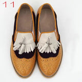 Francia Handmade Fringed Oxford Brogues