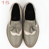 Francia Handmade Fringed Oxford Brogues