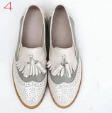 Francia Handmade Fringed Oxford Brogues