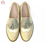 Francia Handmade Fringed Oxford Brogues