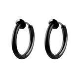 Geometry Gothic Fashion Hoop Earrings - 8 Shapes watereverysunday