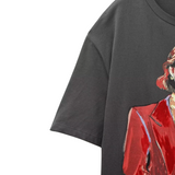 Girl in Red Suit Graphic T-Shirt watereverysunday