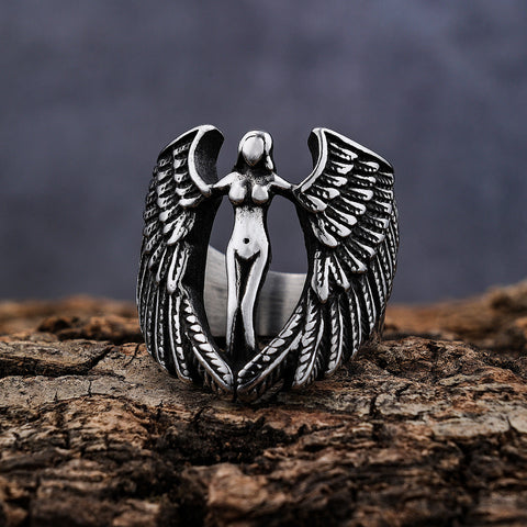 Goddess Wings Ring watereverysunday