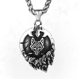 Goth Bully Wolf necklace watereverysunday