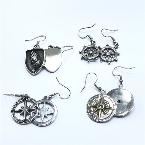 Gothic Theme Drop Earrings - 4 Styles watereverysunday