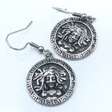 Greek & Norse Mythology Medallion Earrings - 7 Styles watereverysunday