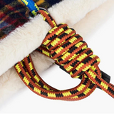 Nesma Ropework Wool Felt Tartan Tote