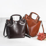 Amada Vintage Oil Finish Leather Tote