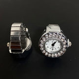 Retro Elastic Stretchy Quartz Watch Rings