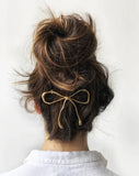 Cute Gold Bowknot Hairpin