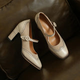 Mariana Retro Mary Janes Pumps