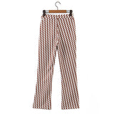 Rima Printed Boot Cut Pants