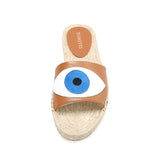 Prudence Blue Eye Espadrilles Slippers