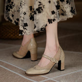 Mariana Retro Mary Janes Pumps