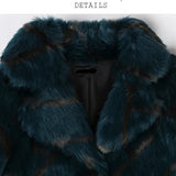 Skye Shaggy Faux Fur Short Coat