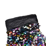 Liosa Colorful Sequin Ankle Boots
