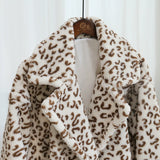 Leopard Faux Fur Teddybear Lambswool Coats