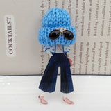 Cute Chunky Knit Hat Fashionista Girls Brooches