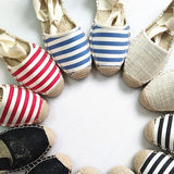 Capucine Breton Stripe Espadrille Sandals