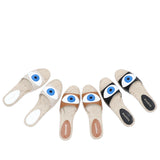 Prudence Blue Eye Espadrilles Slippers