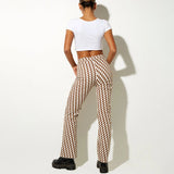 Rima Printed Boot Cut Pants