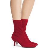 Cecillia Stretch Ankle Sock Boots - 3 Colors