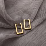 Dafne Minimalist Square Hoop Earrings