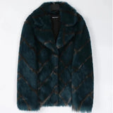 Skye Shaggy Faux Fur Short Coat