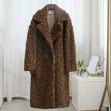 Leopard Faux Fur Teddybear Lambswool Coats