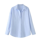 Herin Basic Oversized Dress Shirts