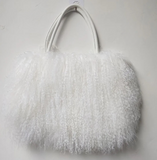 Catala Mongolian Lamb Fur Handbag